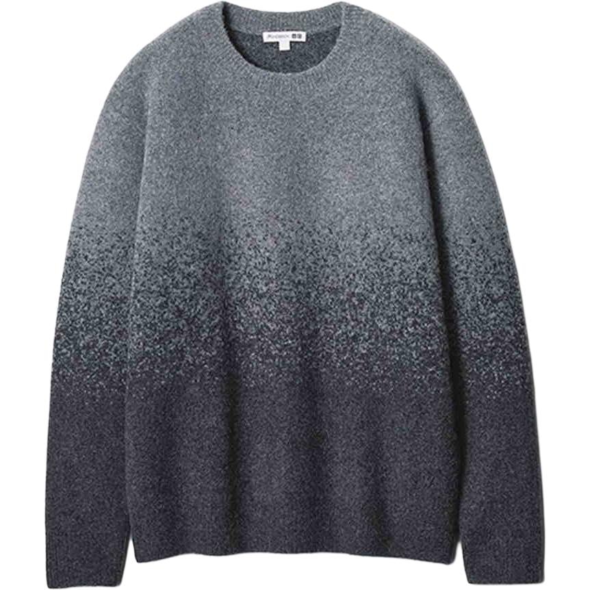 UNIQLO/优衣库 UNIQLO x JW ANDERSON Gradient Crewneck Sweater Grey