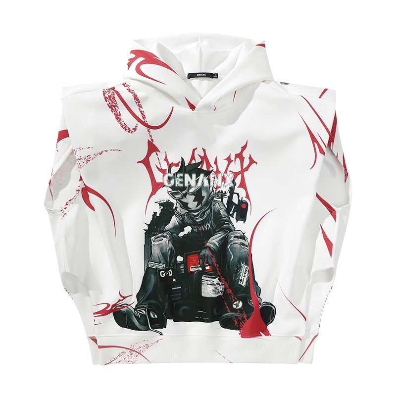 GENANX Lightning Hoodie Vest