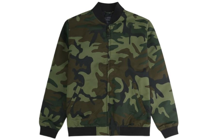Levi’s FW22 Camo Zip Jacket Green