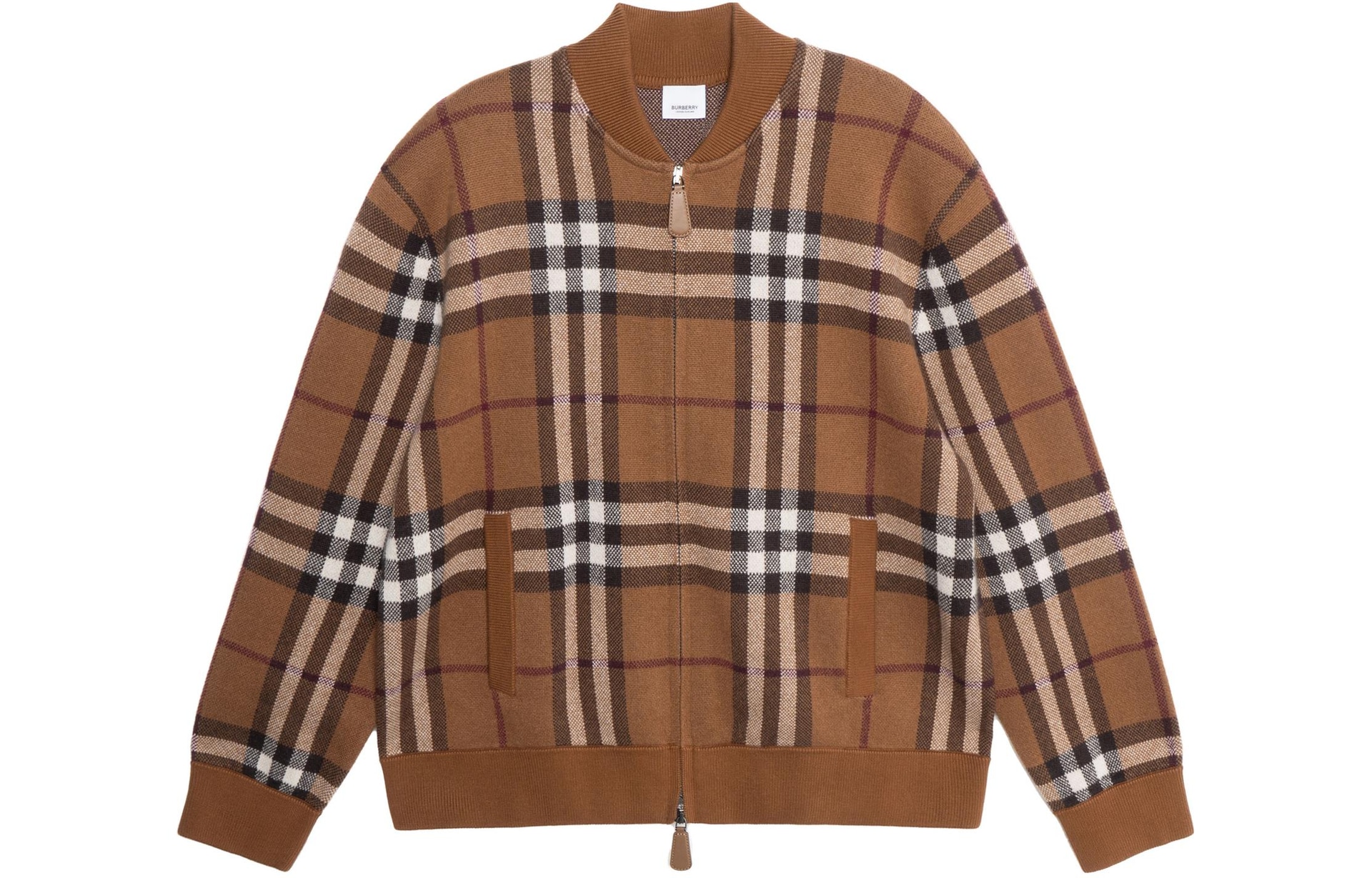Burberry SS22 Check Print Jacket Brown