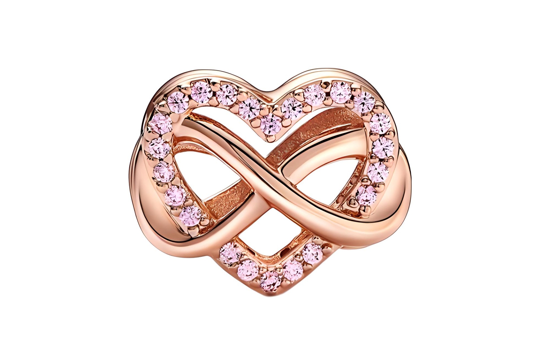 Pandora/潘多拉 Pandora Eternal Pink Heart Charm