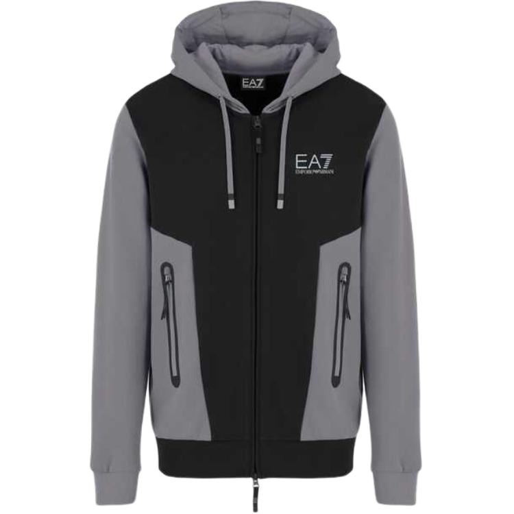 EMPORIO ARMANI/阿玛尼 Emporio Armani EA7 Hoodie Black