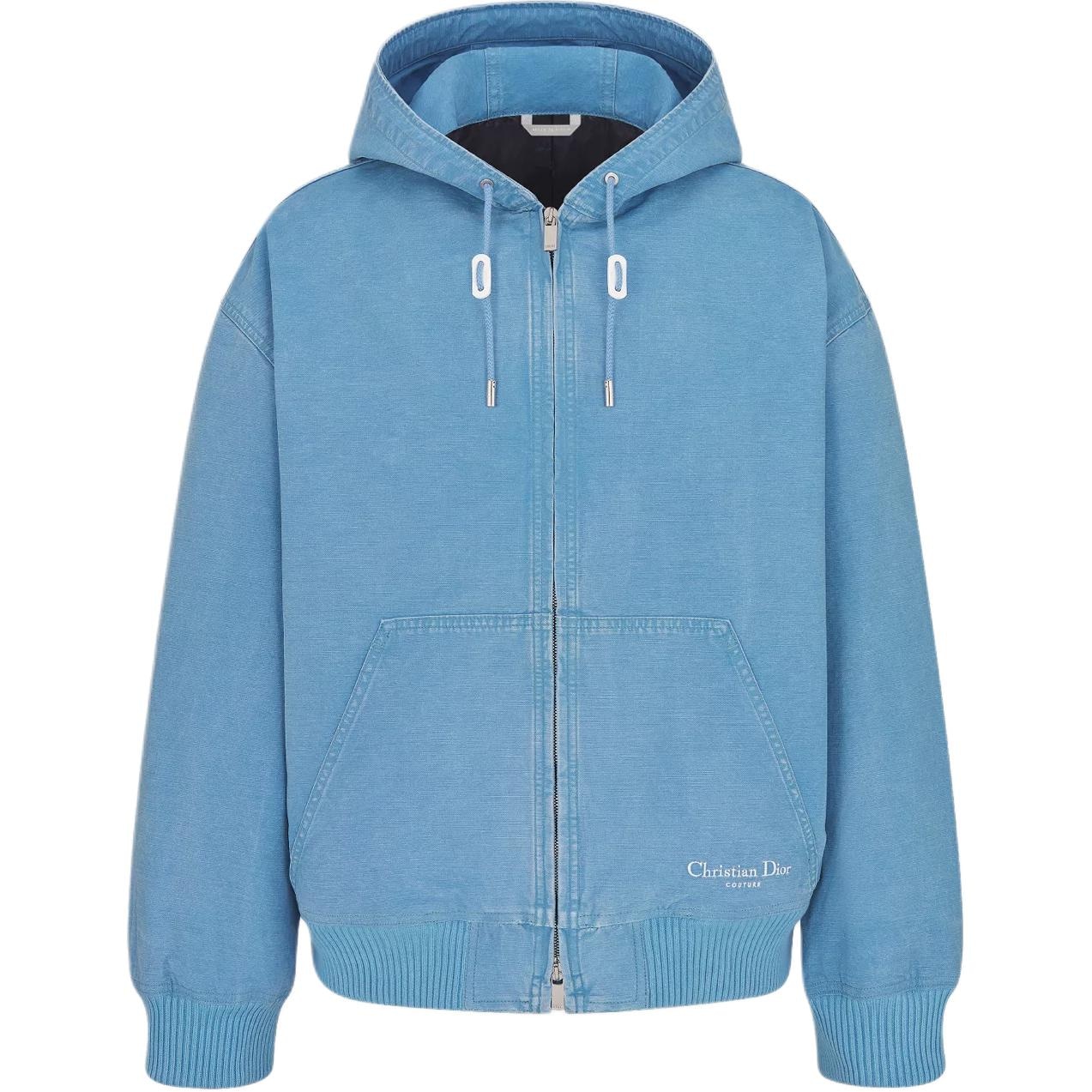DIOR SS25 Blue Hoodie