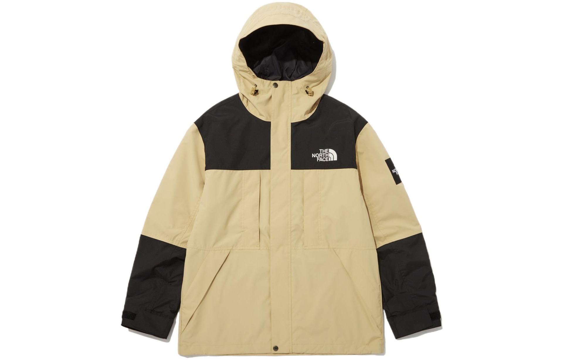 北面/THE NORTH FACE The North Face Logo Zip Hoodie Jacket Yellow