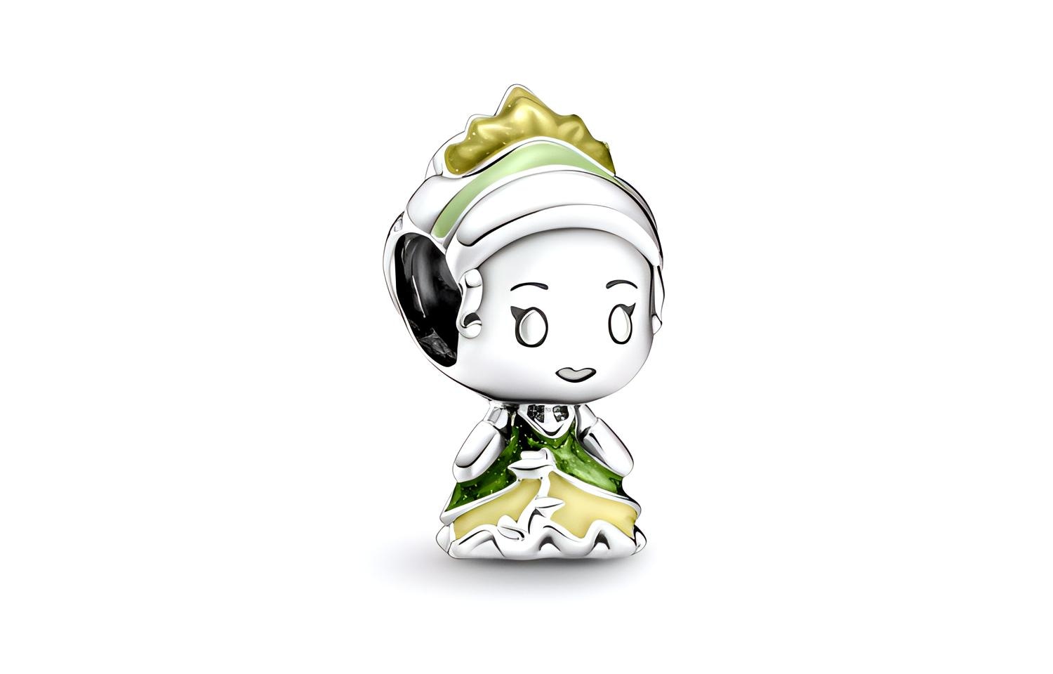 Pandora/潘多拉 Pandora Disney Princess Tiana and Frog Prince Charm