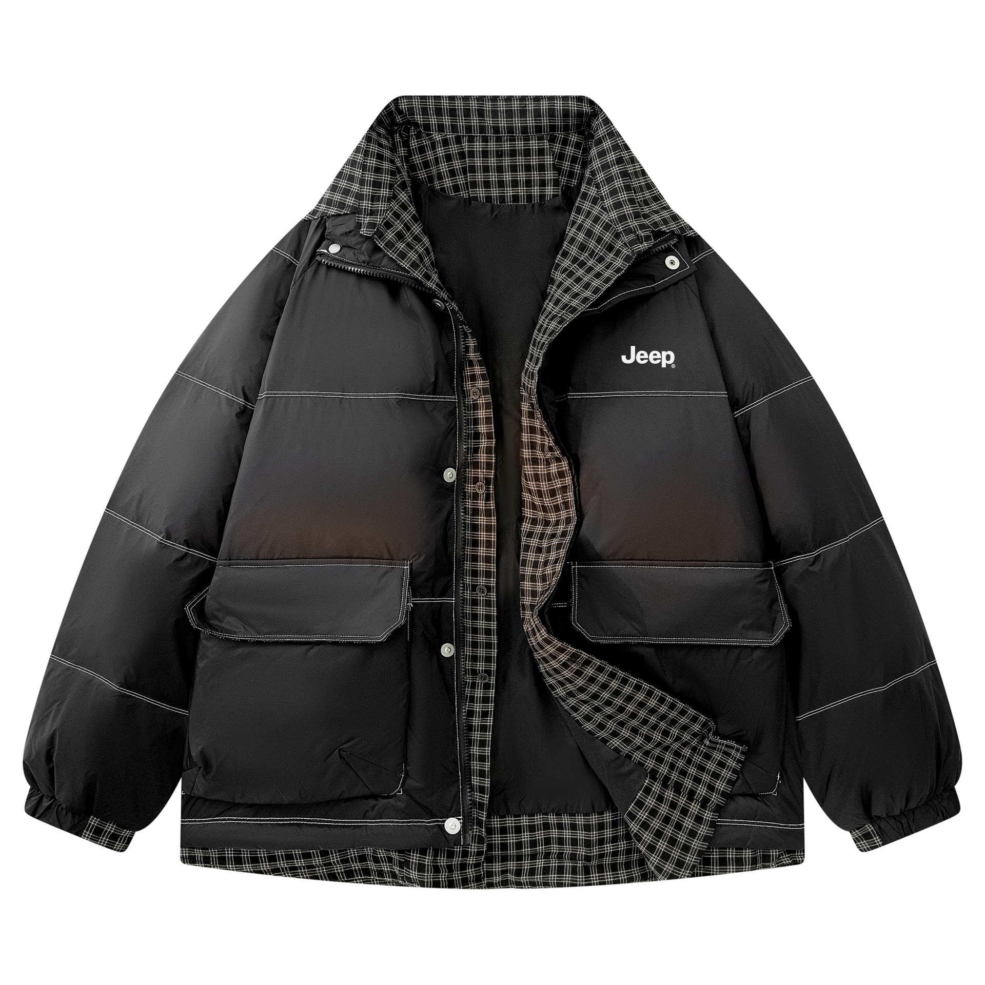 Jeep Vintage Outdoor Down Jacket