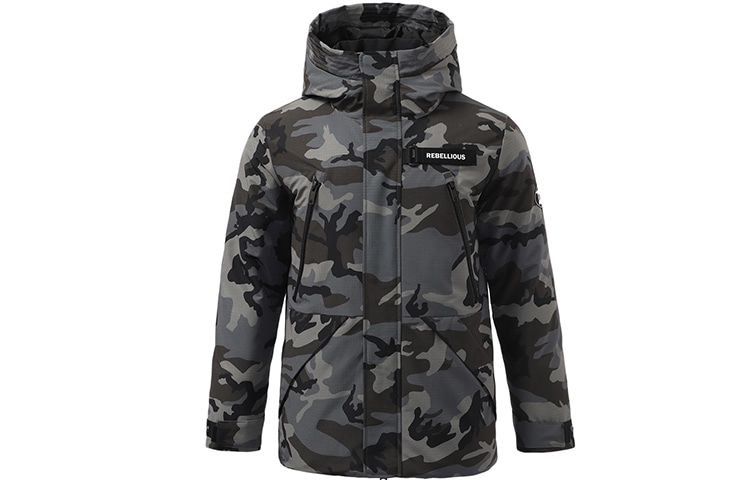 李宁 LiNing Down Jacket Black Green