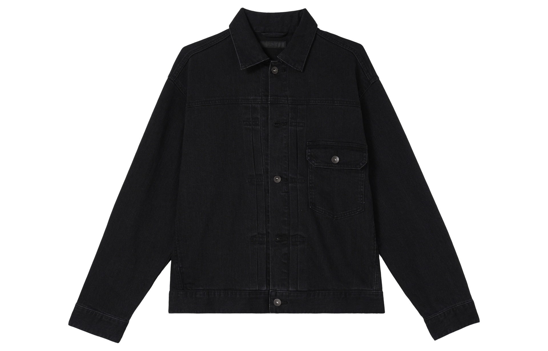 UNIQLO/优衣库 UNIQLO Denim Jacket Dark Gray