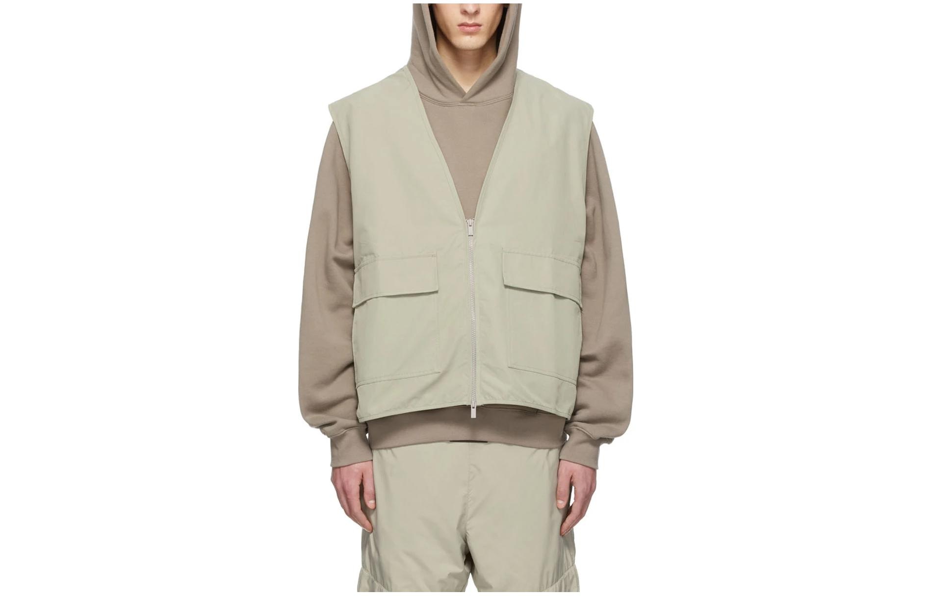 Fear of God Essentials Seafoam Vest