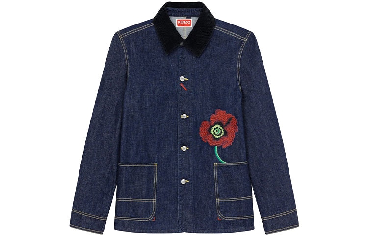 KENZO x Nigo Poppy Denim Jacket