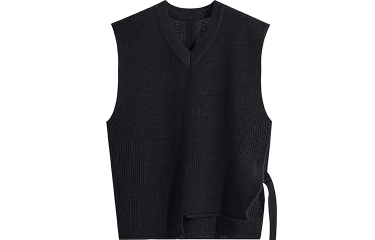 幻象者 Huànxiàngzhě V-Neck Vest Black