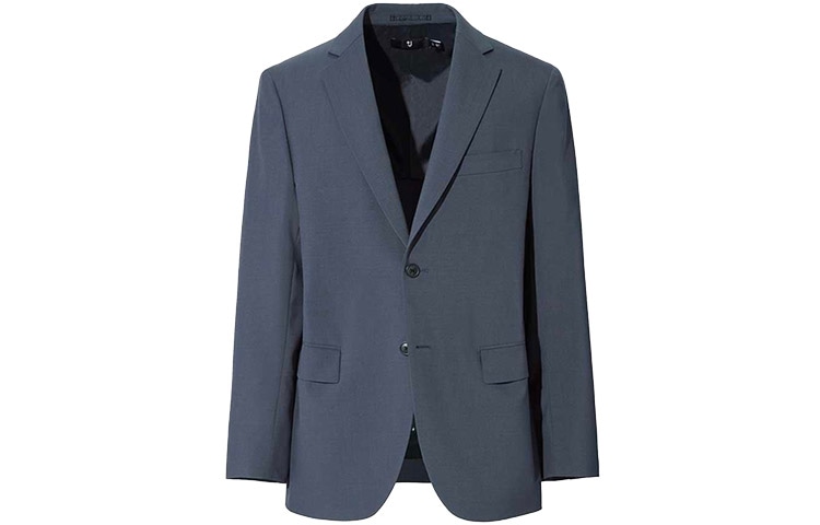 UNIQLO/优衣库 UNIQLO x Jil Sander Wool Blazer Dark Grey