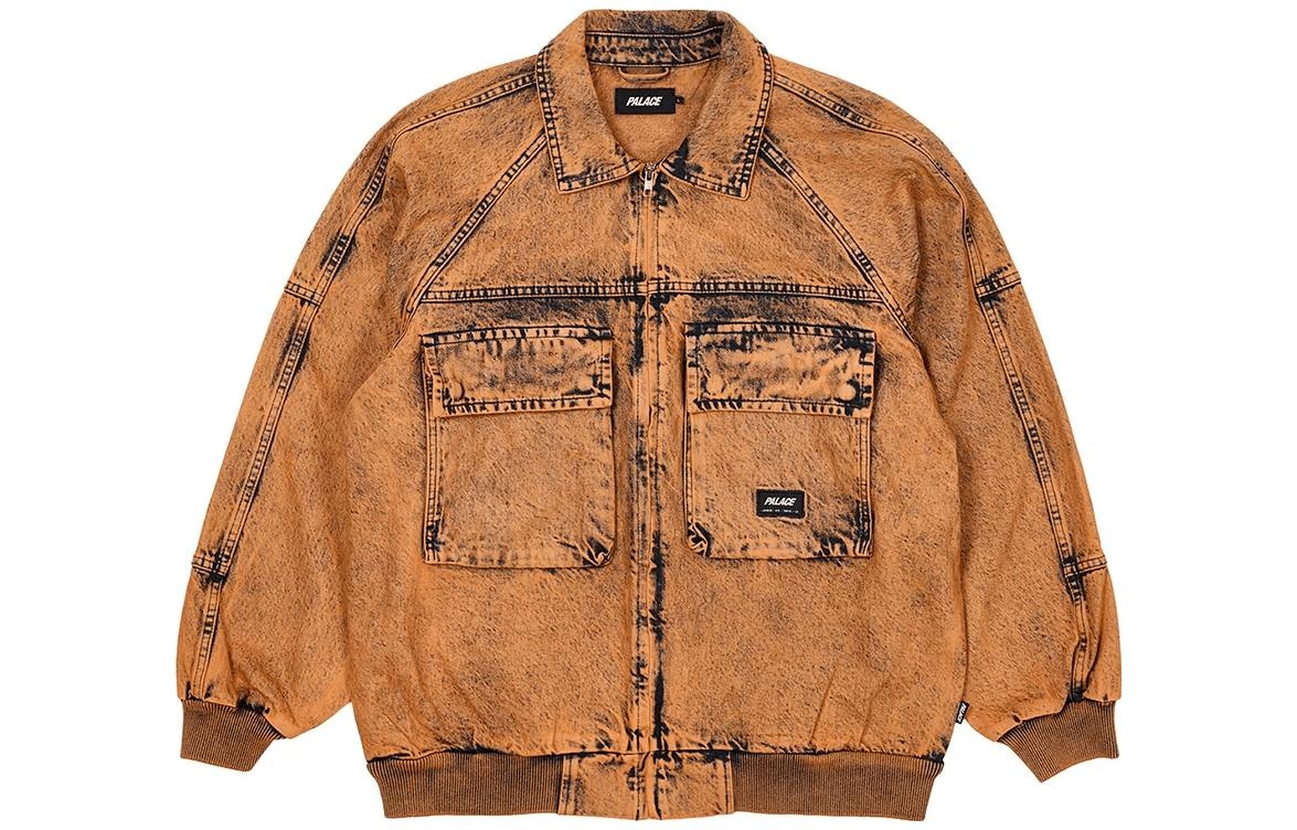 PALACE Denim Jacket Orange