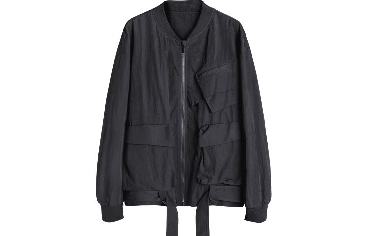 幻象者 Huanshang Zipper Jacket Black