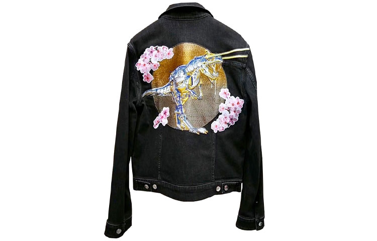 DIOR x Sorayama Embroidered Denim Jacket