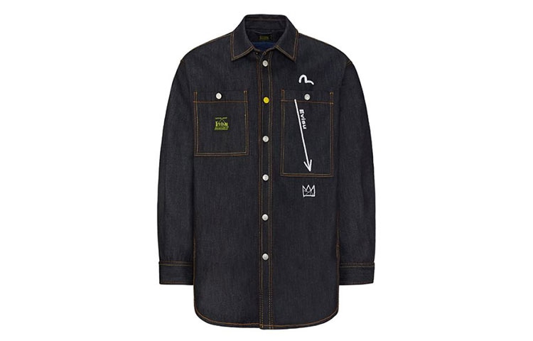 EVISU x Jean Michel Basquiat Denim Jacket