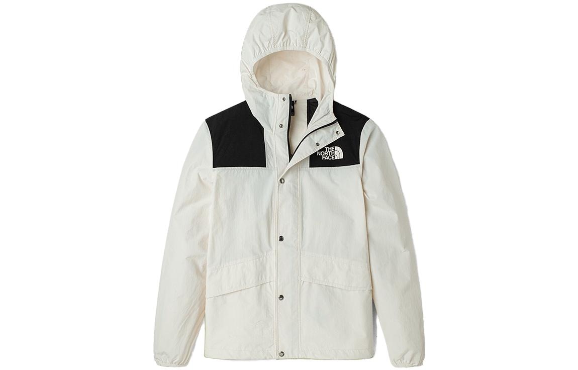 The North Face SS23 Logo Print Windbreaker Jacket White