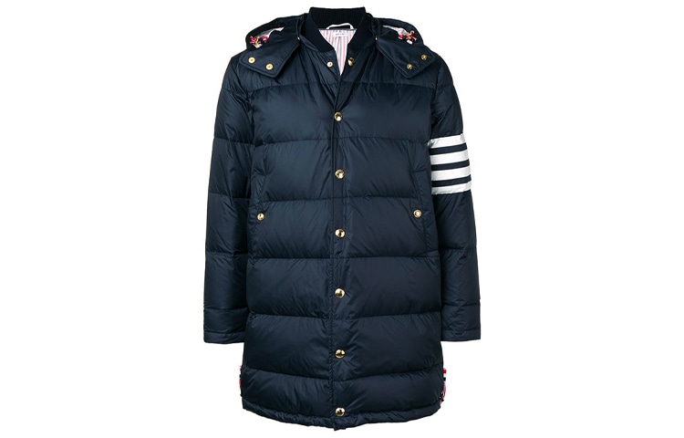 Thom Browne Long Matte Down Coat