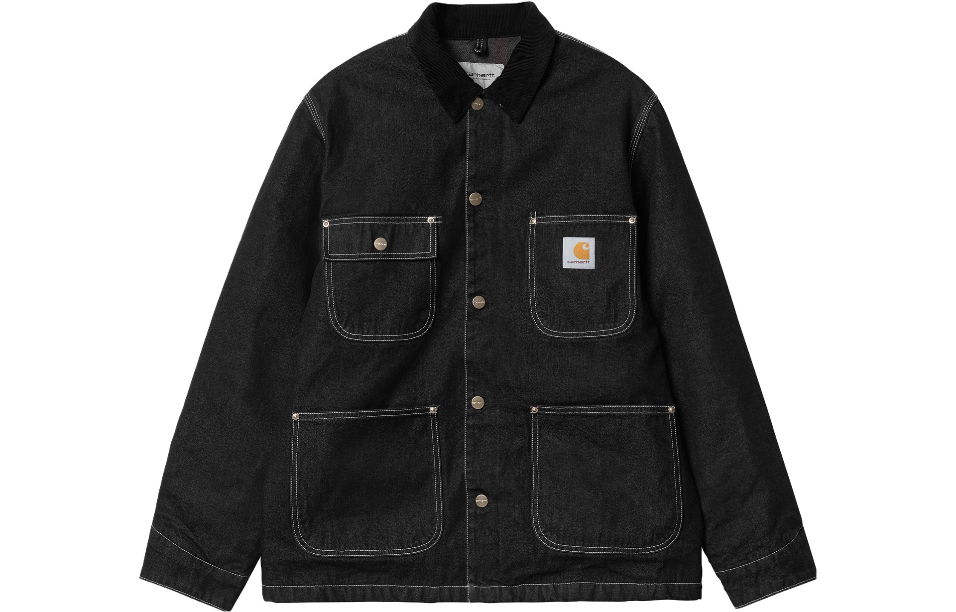 Carhartt WIP Denim Multi-Pocket Jacket Black