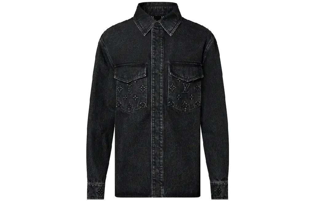 LOUIS VUITTON/路易威登 Louis Vuitton Denim Jacket Black