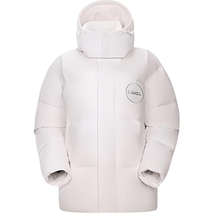 CAMEL骆驼 CAMEL Ivory Hooded Down Jacket