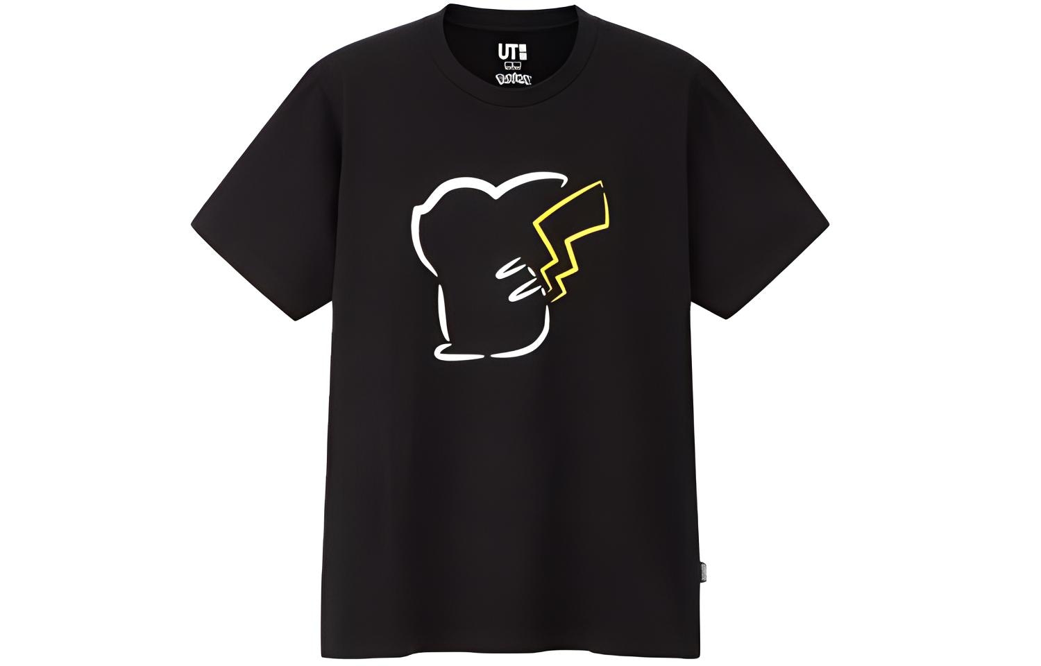 UNIQLO/优衣库 UNIQLO x Pokémon Black T-Shirt