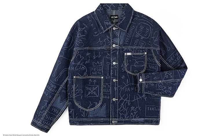 Lee X Basquiat SS24 Laser Denim Jacket
