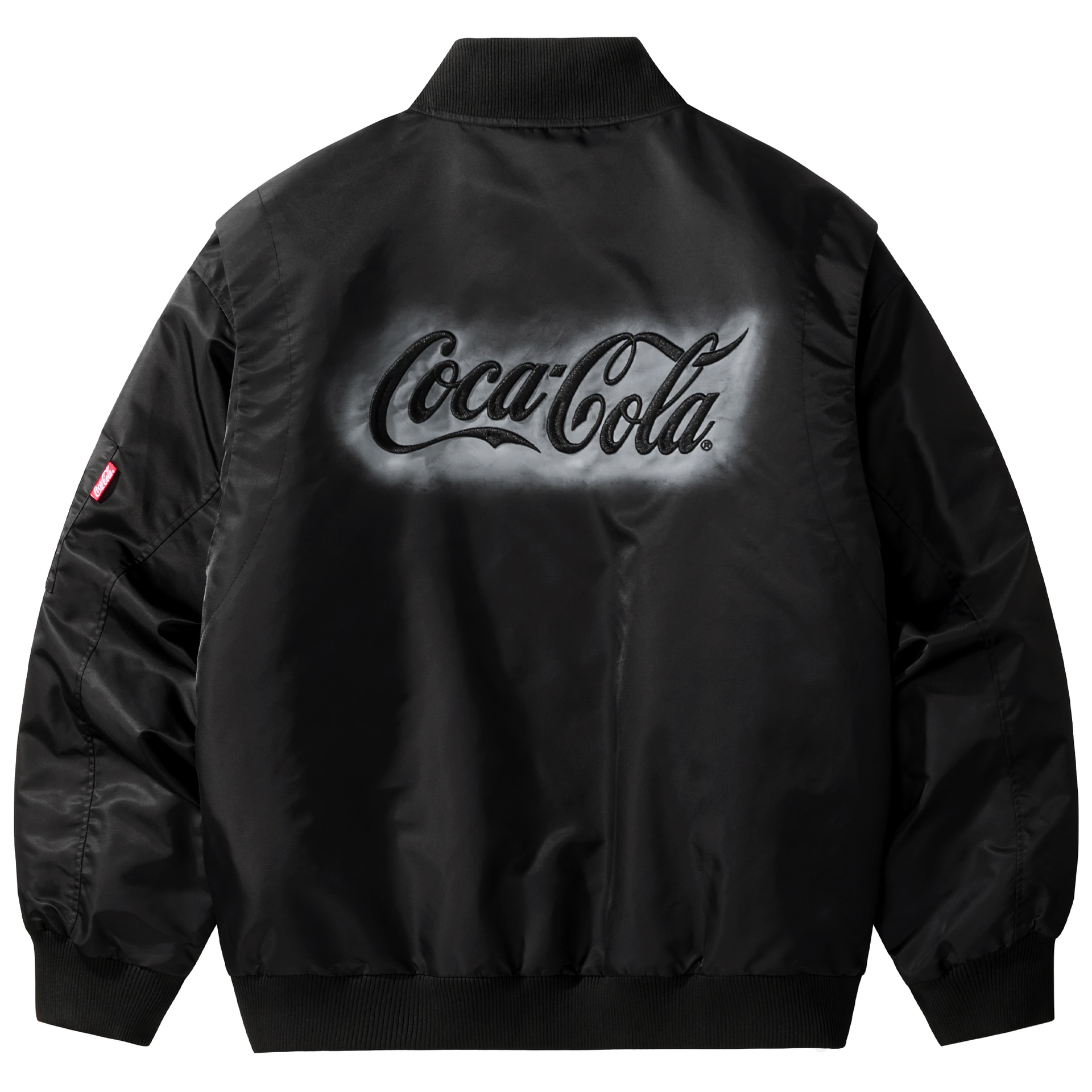 Coca-Cola/可口可乐 Coca-Cola Bomber Jacket Black