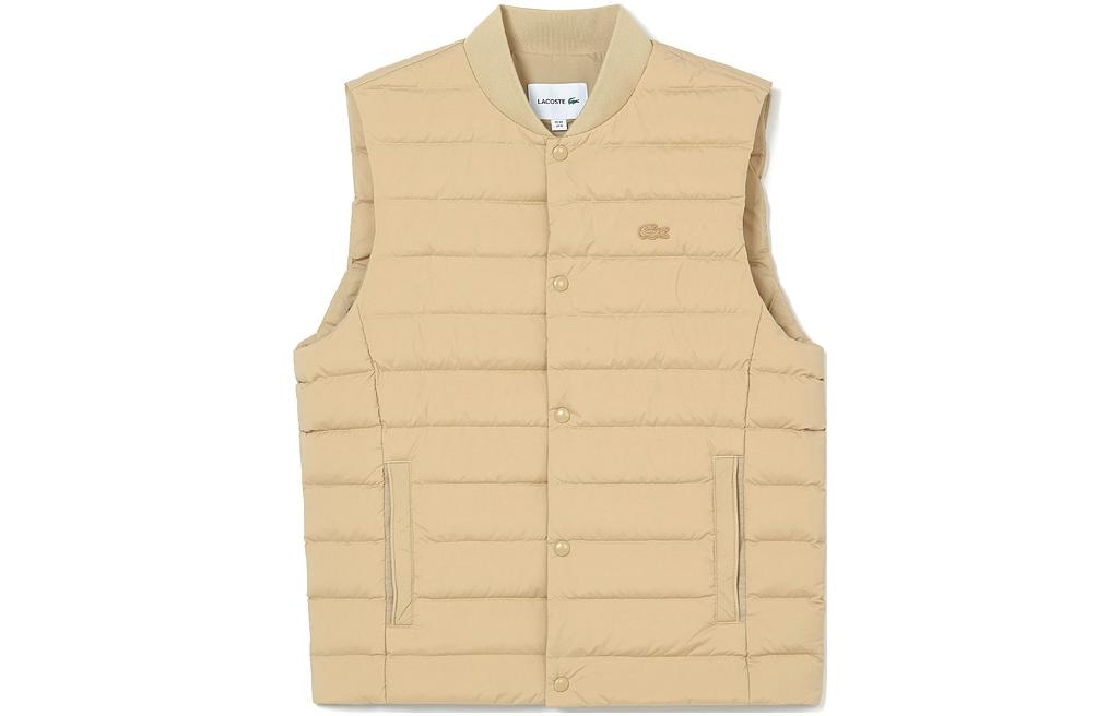 Lacoste V-Neck Vest Khaki