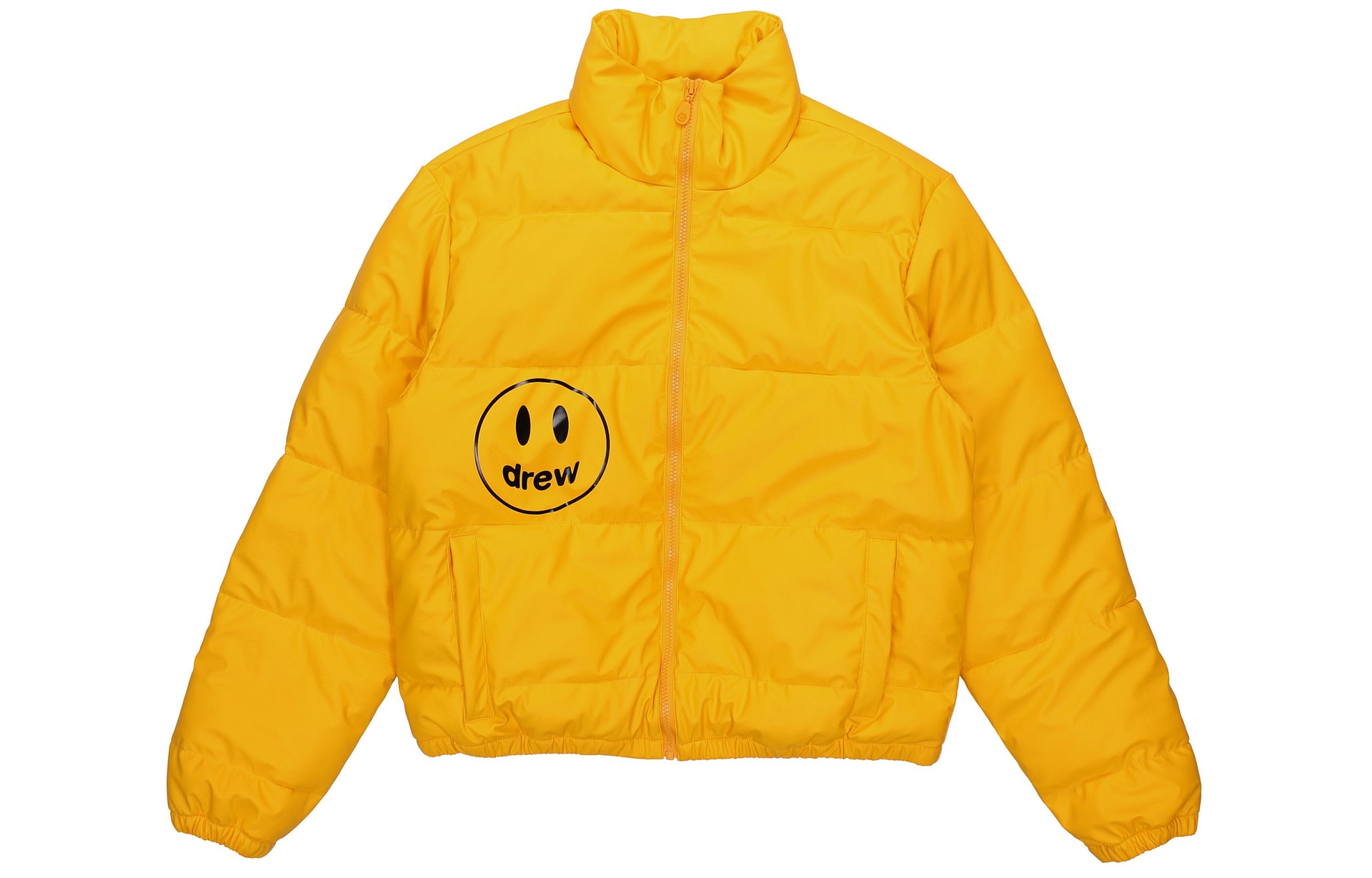 Drew House FW21 Mascot Puffer Jacket-Mascot Golden Yellow