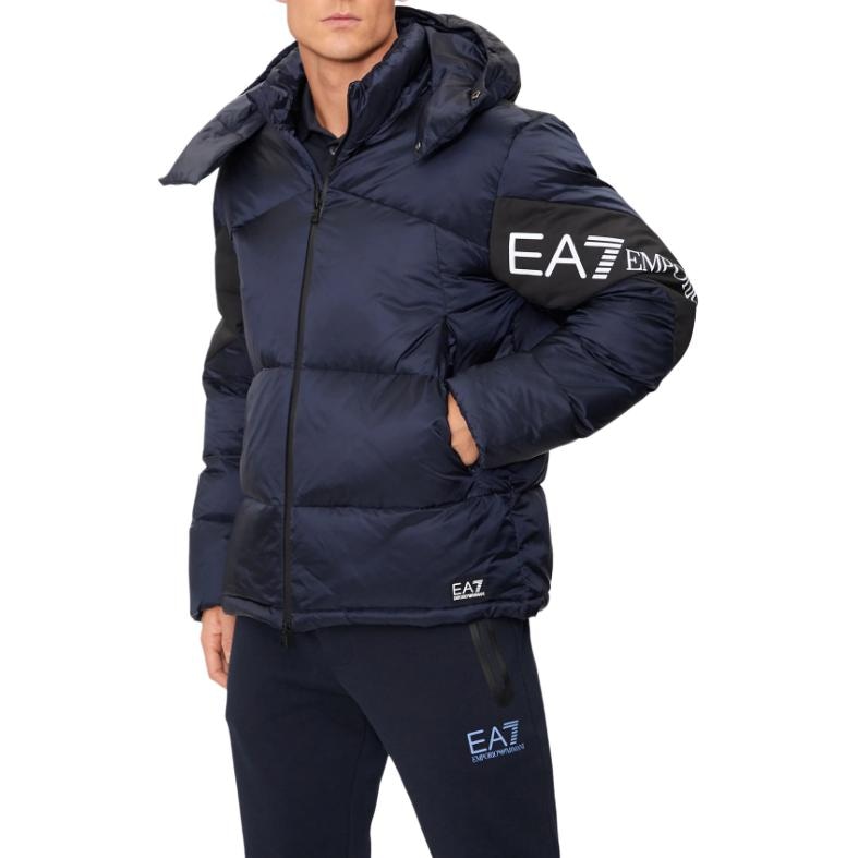 EMPORIO ARMANI/阿玛尼 Emporio Armani EA7 Navy Down Jacket