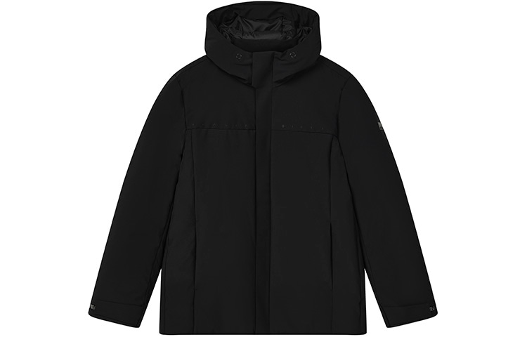 FILA Hooded Down Jacket Black
