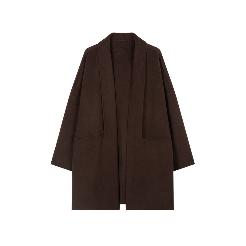 HERBEL Loose Fit Long Coat
