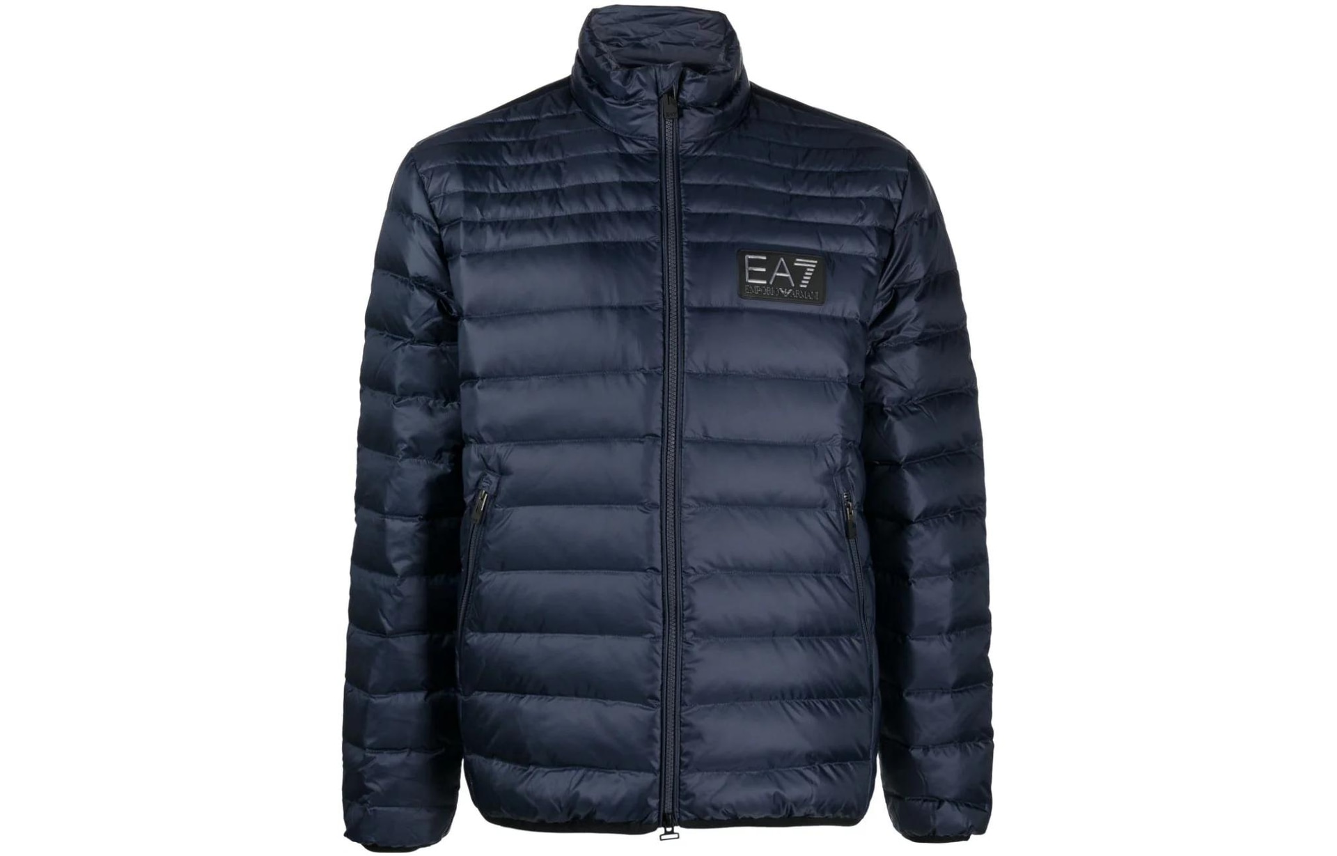 EMPORIO ARMANI/阿玛尼 Emporio Armani EA7 Logo Zip Jacket Navy