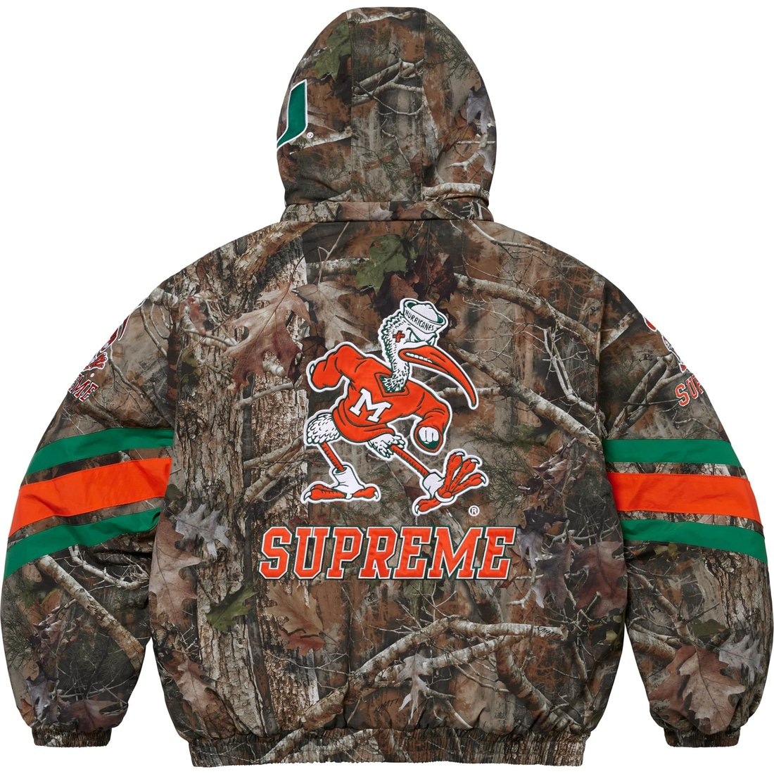 Supreme x Mitchell & Ness Hooded Stadium Jacket