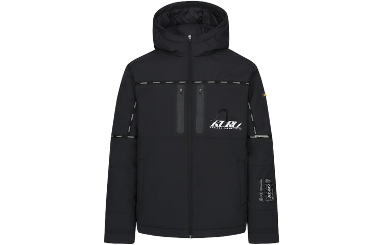 EVISU AW23 Black Jacket