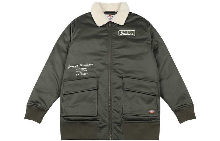 Dickies Logo Sherpa Collar Down Jacket