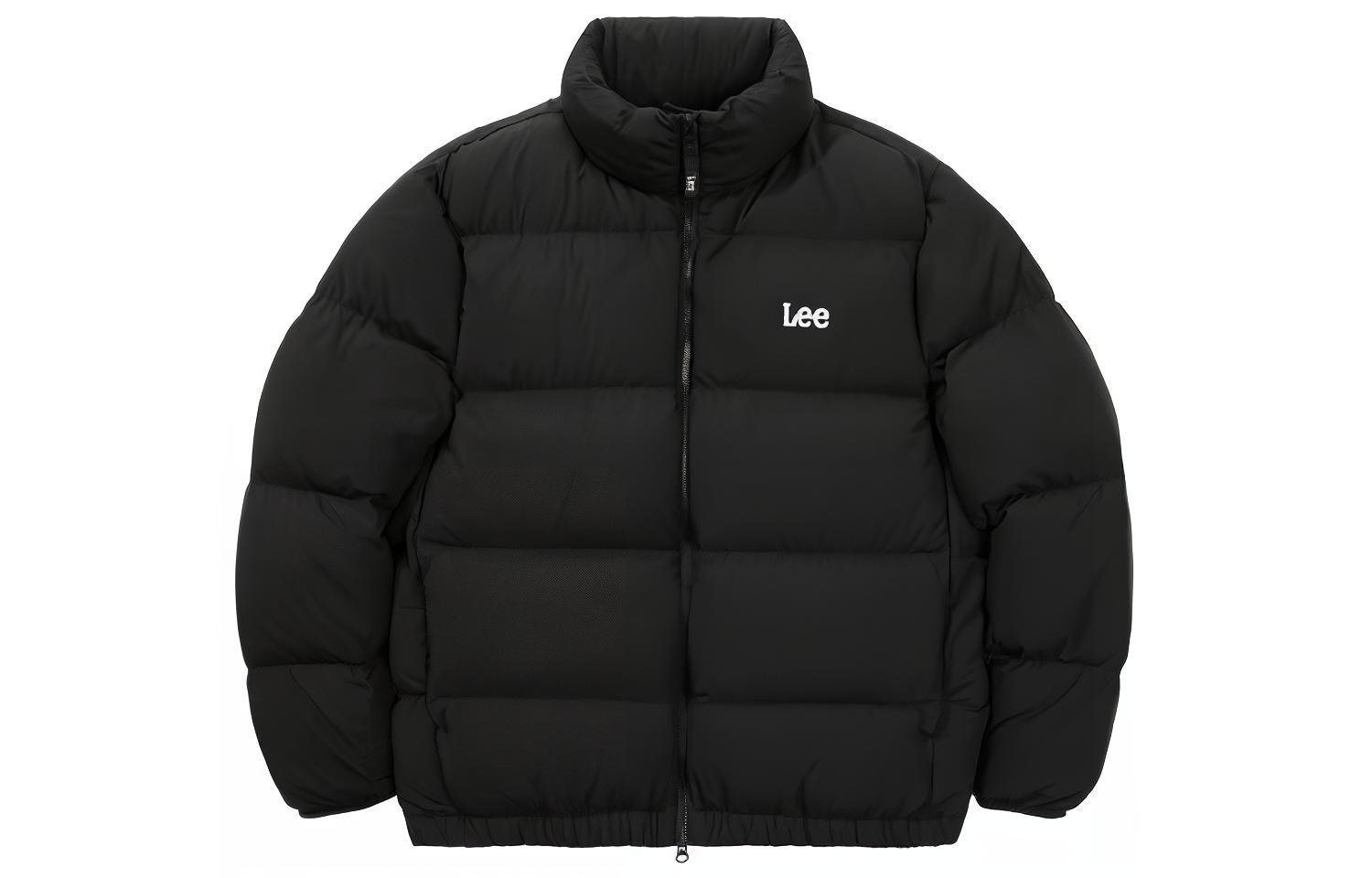 Lee Logo Hooded Down Jacket