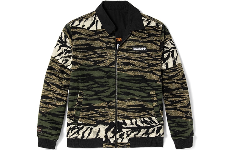 Timberland Reversible Camo Fleece Jacket