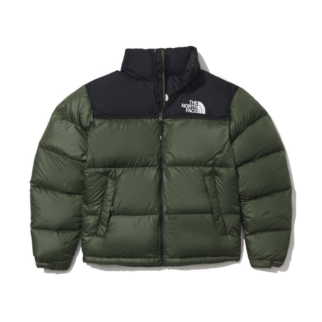 北面/THE NORTH FACE The North Face Nuptse Hybrid Down Ball Jacket Green Tea