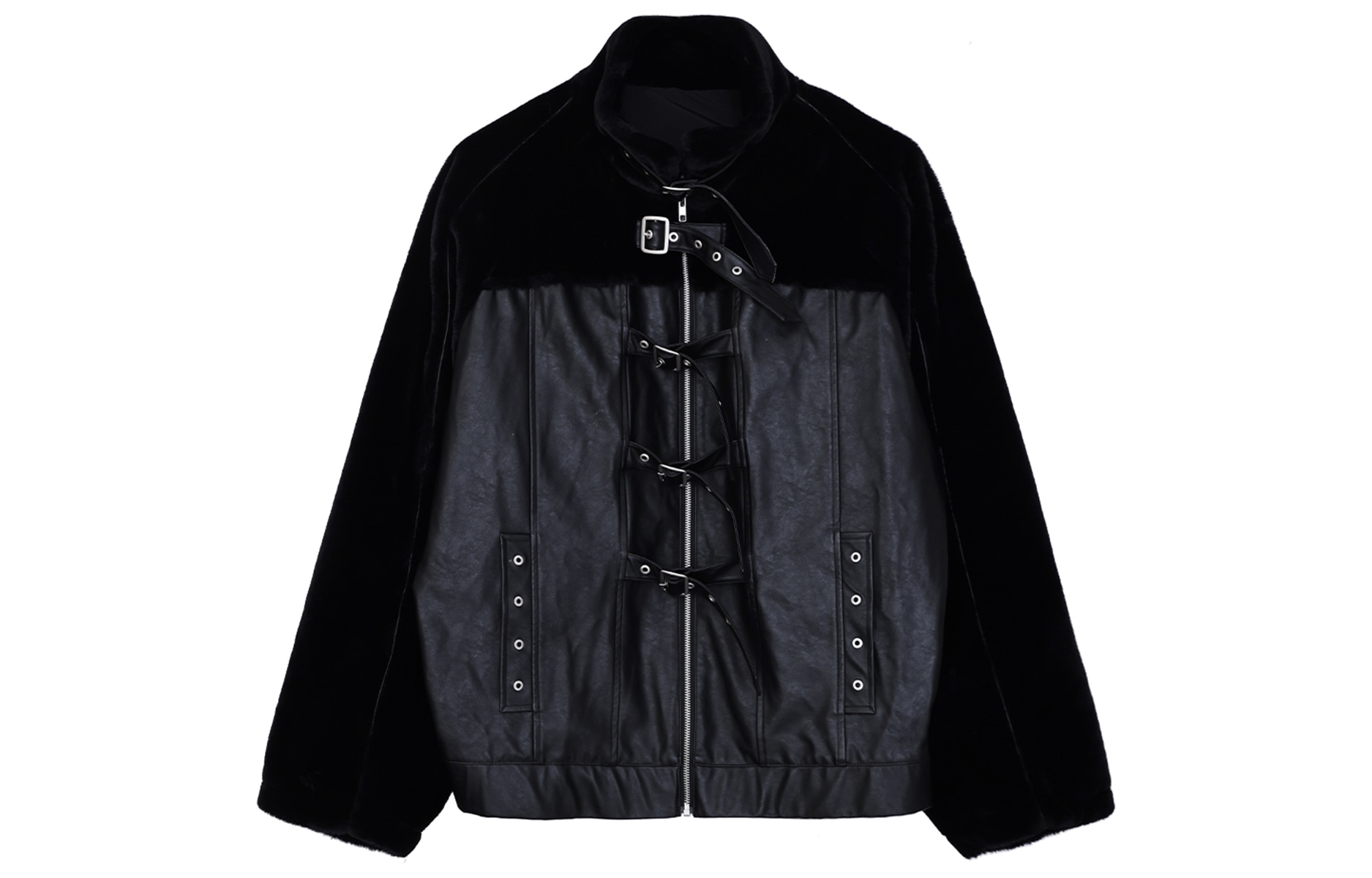 IMXS Vintage Fleece Jacket Black