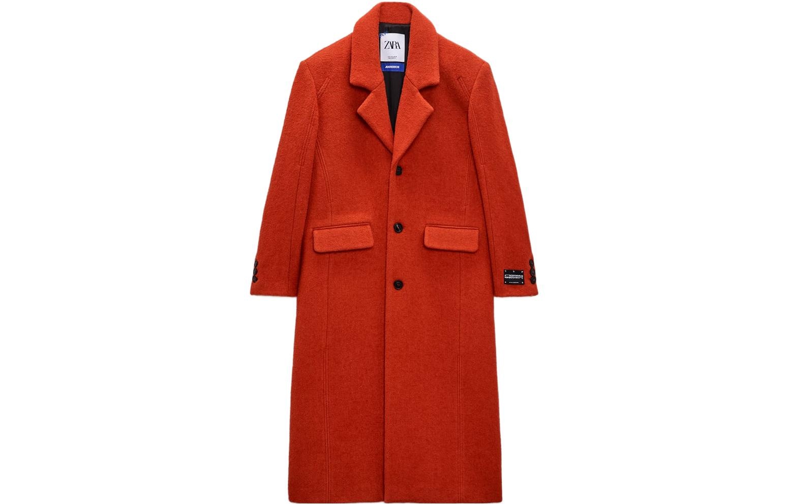ADER ERROR x ZARA CYCLE A TO Z Capsule Coat Orange