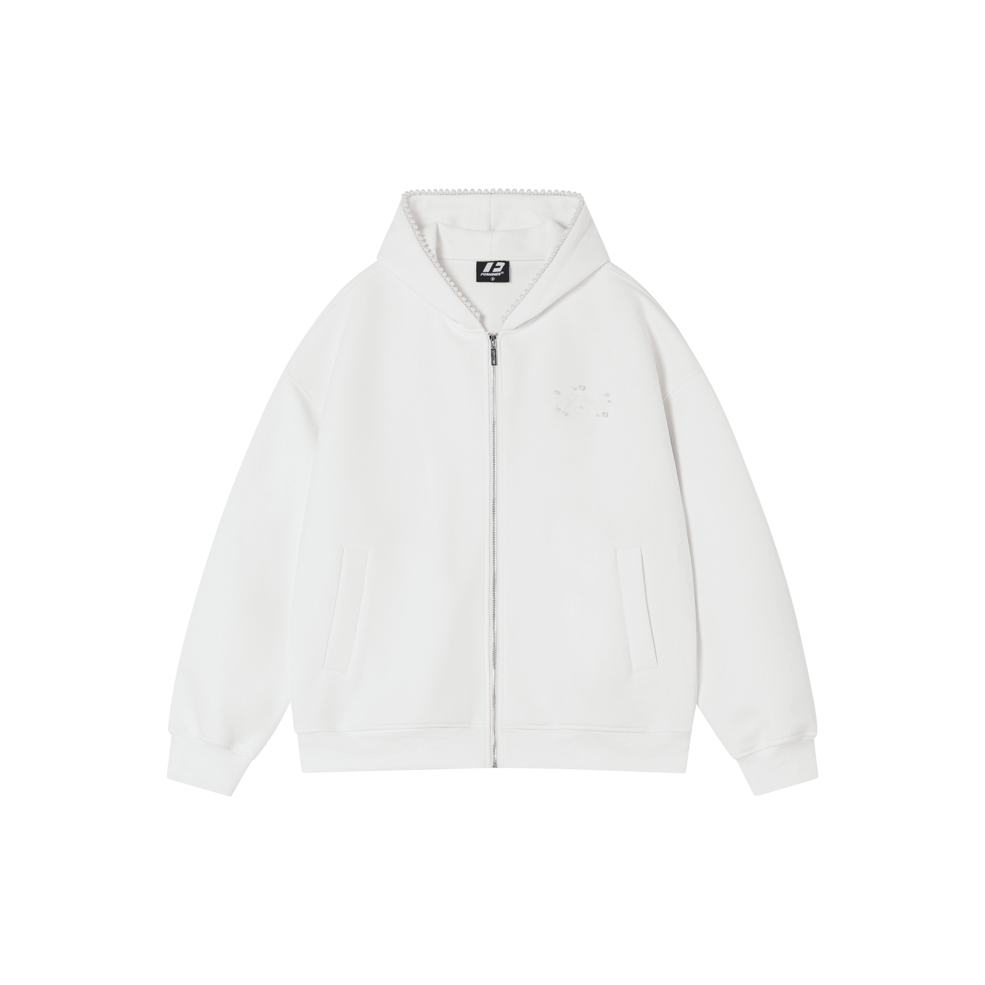 FORNINES Embroidered Hoodie