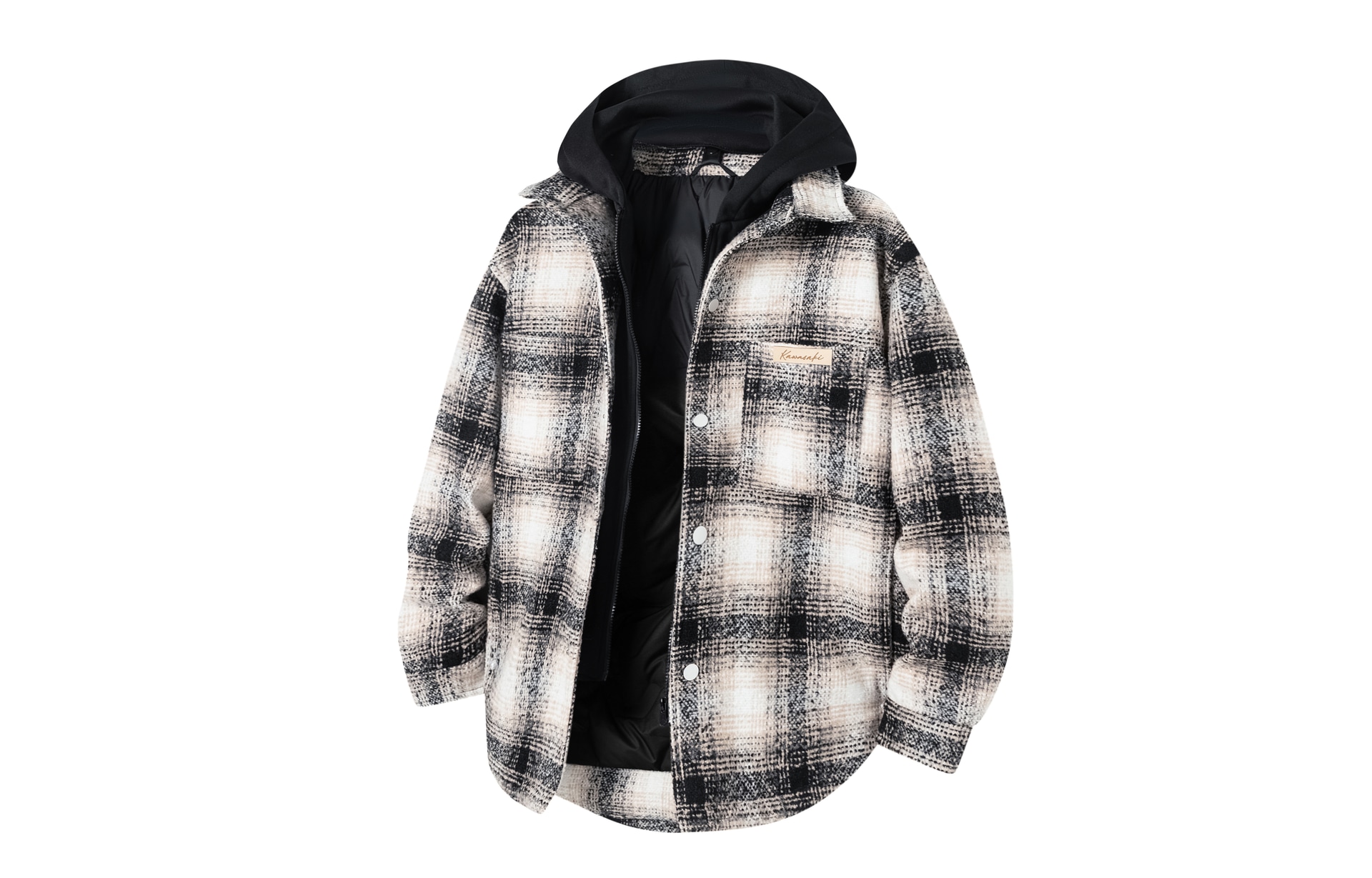 Kawasaki/川崎 Kawasaki Retro Logo Windproof Down Jacket