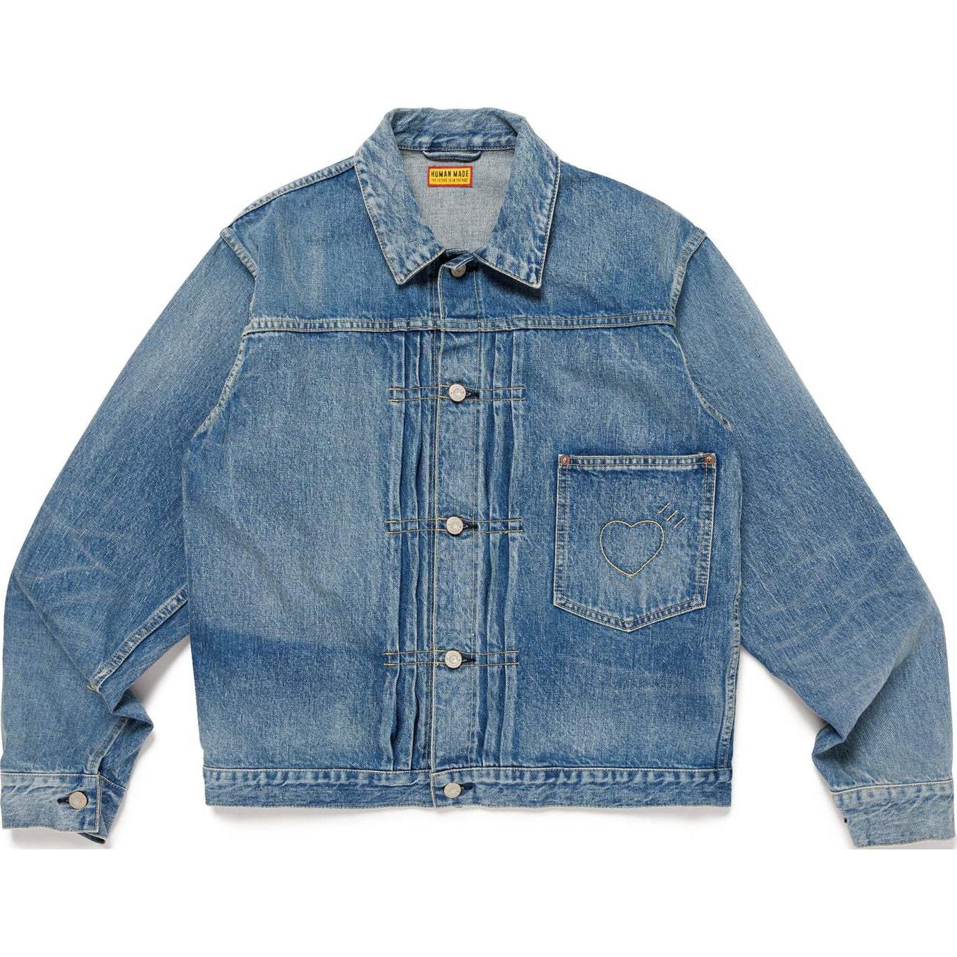HUMAN MADE SS25 Indigo Denim Jacket