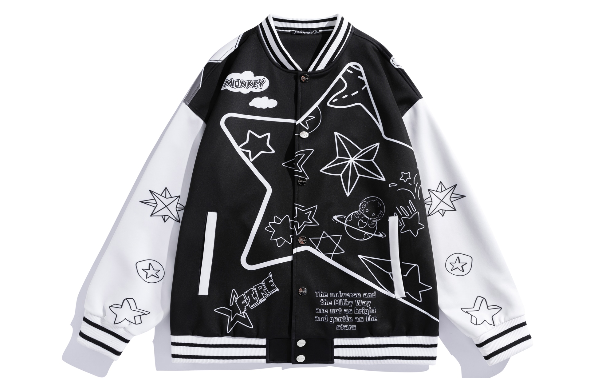 火猴/FireMonkey FireMonkey Astronaut Print Jacket