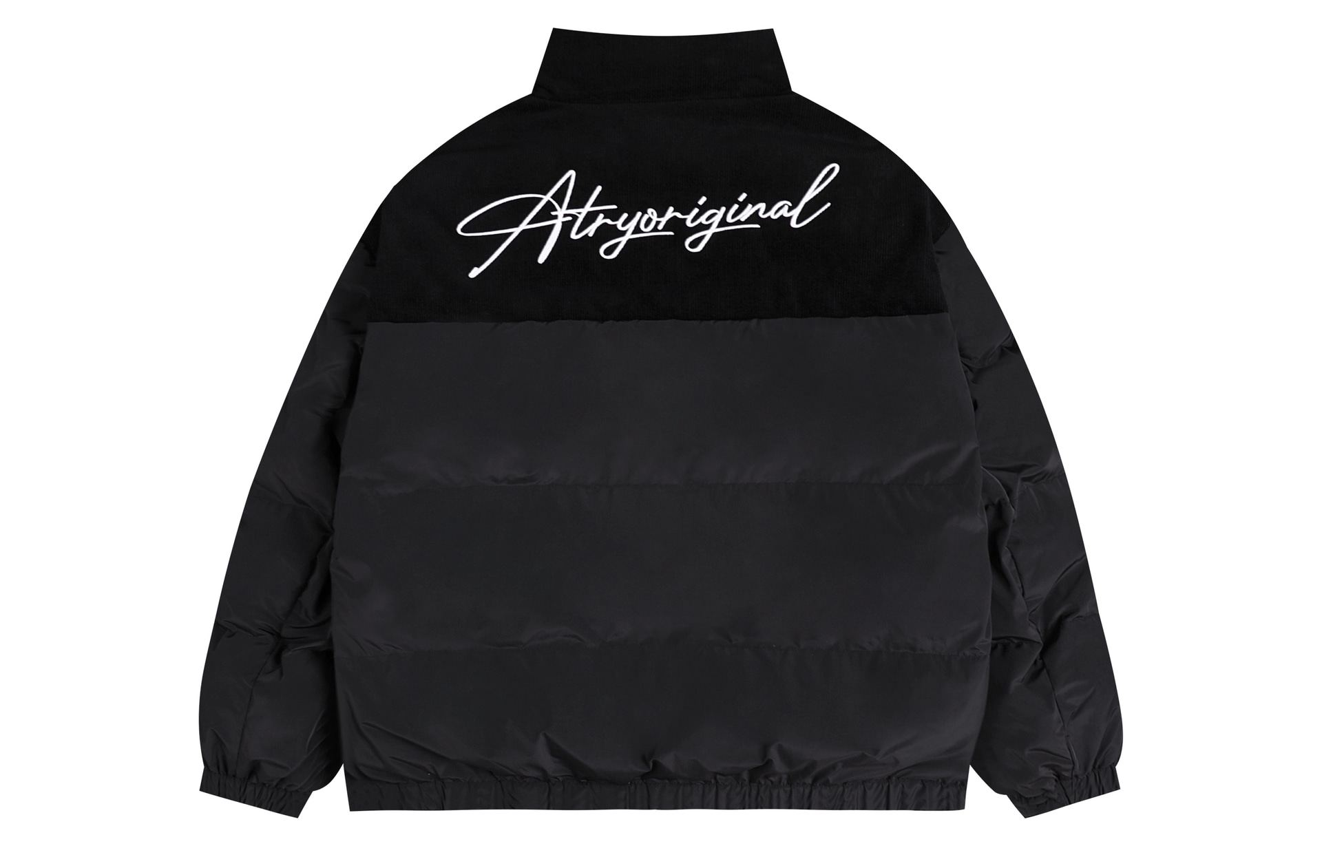 Atry Reversible Letter Patchwork Jacket