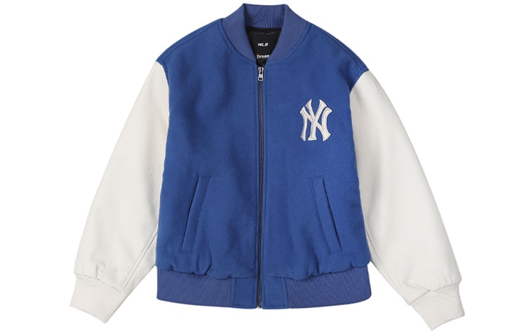 MLB Retro Logo Varsity Jacket Blue