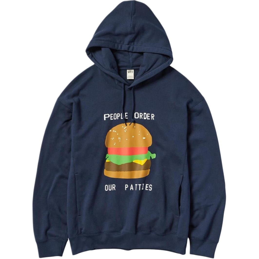 UNIQLO/优衣库 UNIQLO x CPFM x SpongeBob Hoodie Navy