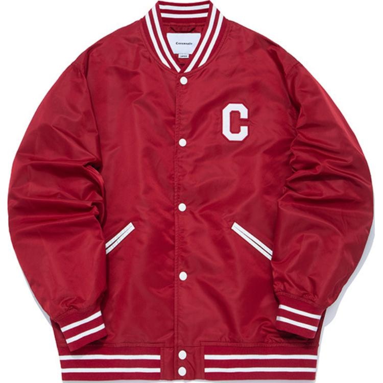 COVERNAT SS24 Red Baseball Jacket